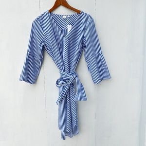 NWT GAP 100% Cotton striped shift dress Size Small